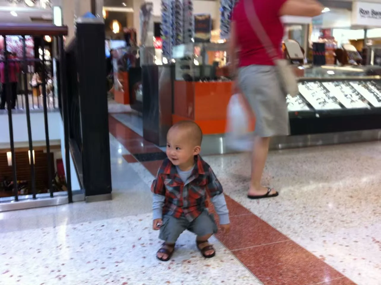 Kent as a toddler