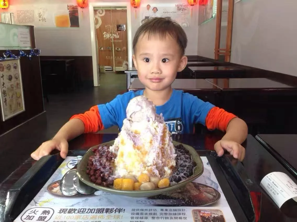 Kent celebrating a birthday
